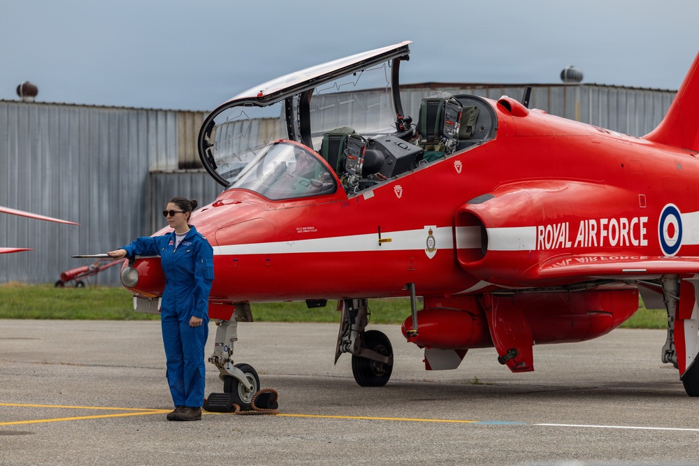 Martin State Airport Open House with the Royal Air Force Red Arrows