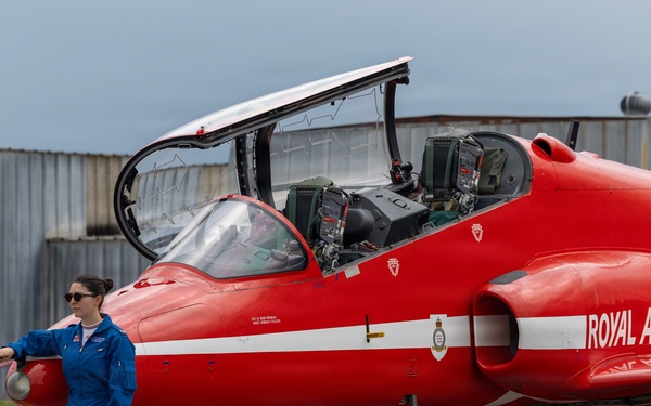 Martin State Airport Open House with the Royal Air Force Red Arrows