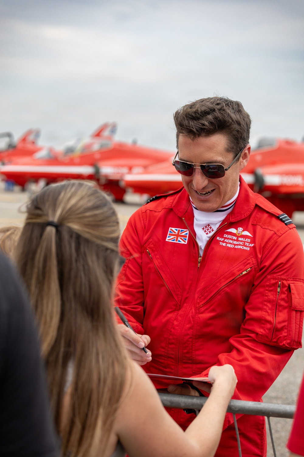 Martin State Airport Open House with the Royal Air Force Red Arrows