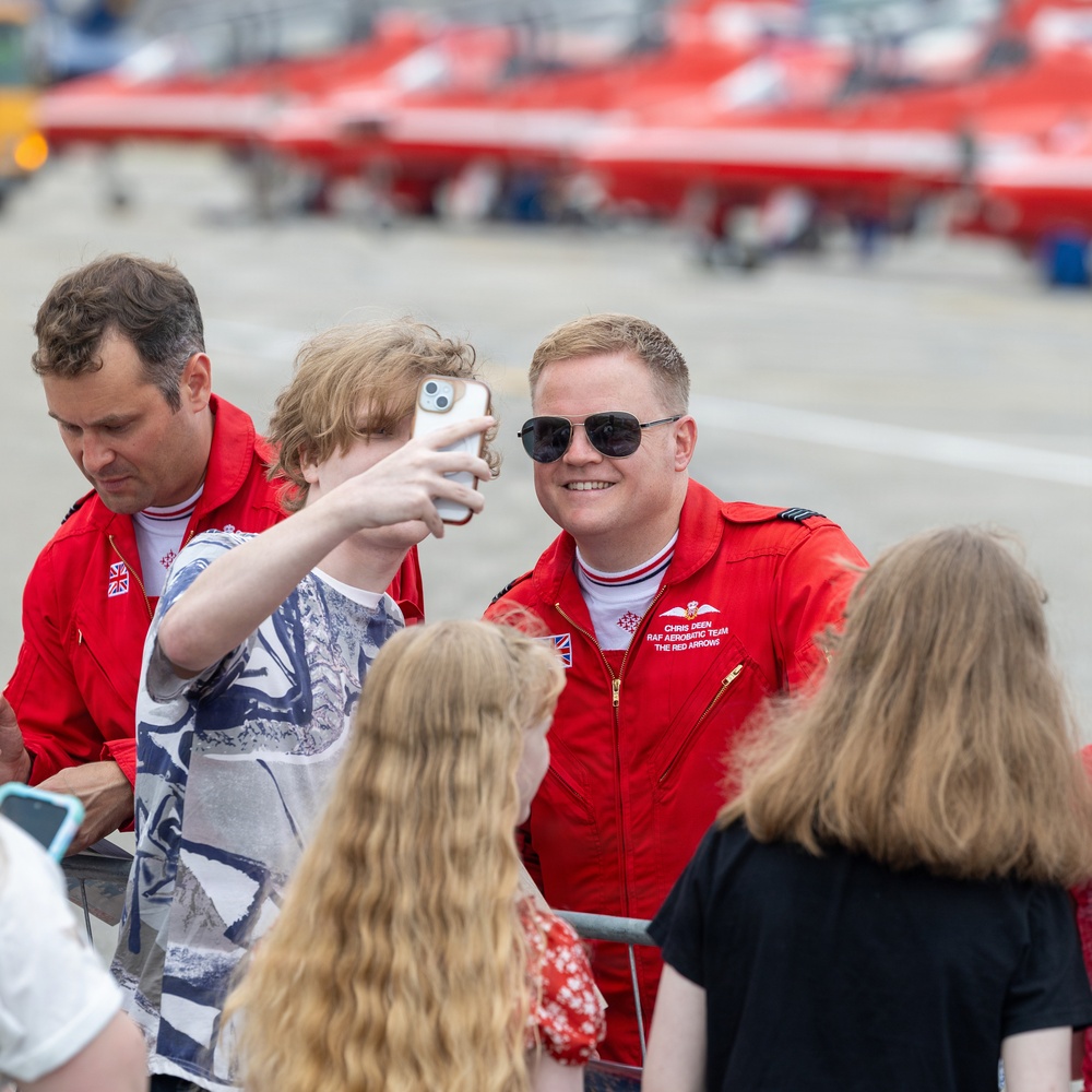 Martin State Airport Open House with the Royal Air Force Red Arrows