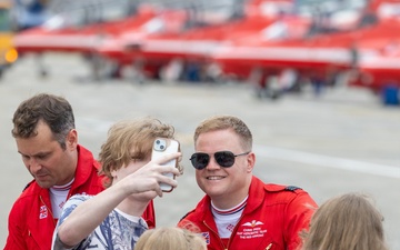Martin State Airport Open House with the Royal Air Force Red Arrows