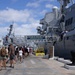 Public tours U.S. Navy destroyer during RIMPAC 26 open ship event