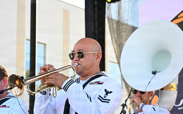 Navy Band Southwest 32nd Street Brass Band in Tijuana, Mexico
