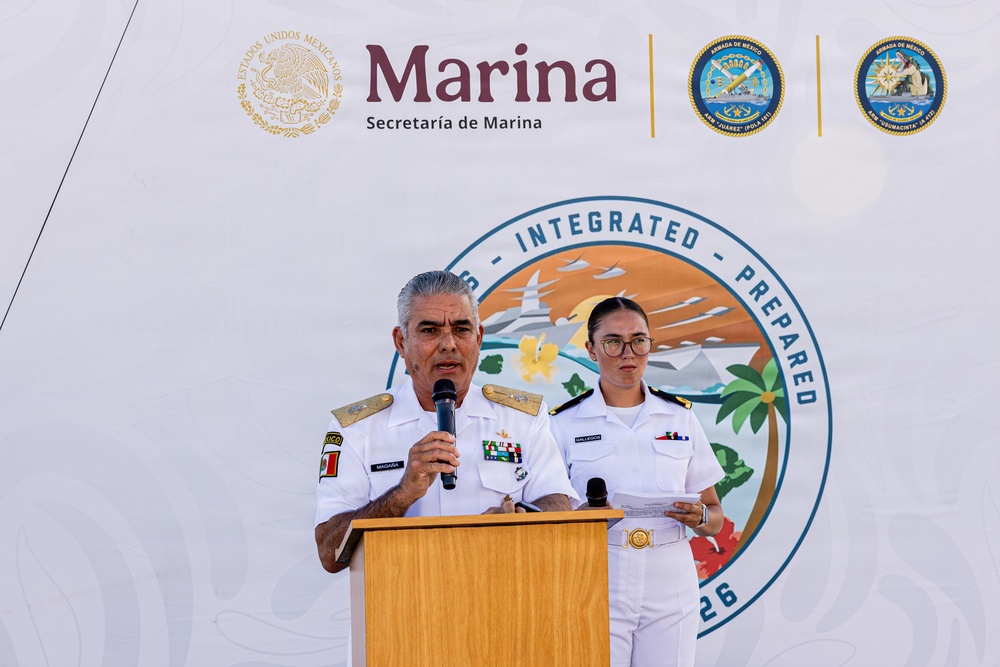 Armada de Mexico hosts reception during Exercise Rim of the Pacific 26