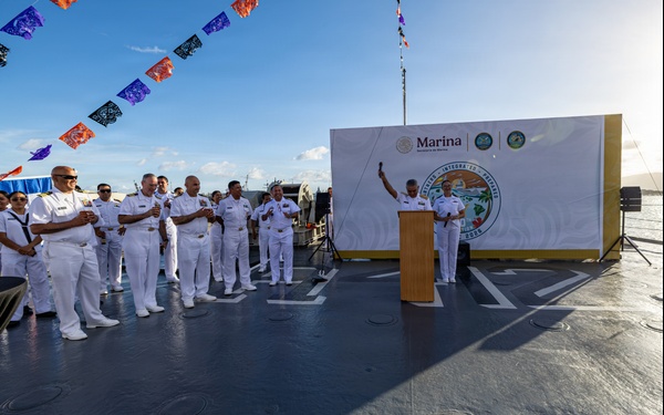 Armada de Mexico hosts reception during Exercise Rim of the Pacific 26