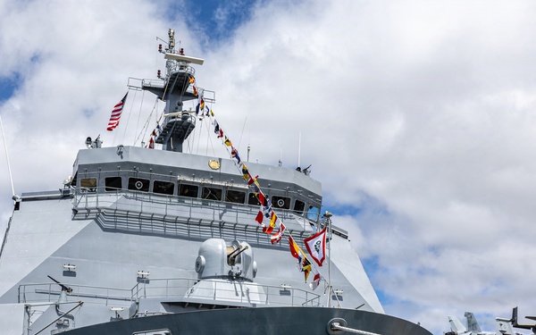 Peruvian Navy ship moors at Joint Base Pearl Harbor-Hickam for RIMPAC 26
