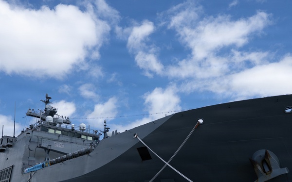 Republic of Korea Navy ship moors at Joint Base Pearl Harbor-Hickam for RIMPAC 26