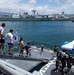 Families tour Republic of Korea Navy frigate during RIMPAC 26 open ship event