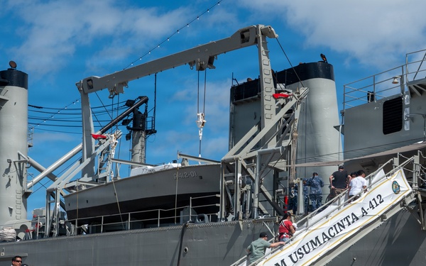 ARM Usumacinta (A412) hosts public tours for Open Ship Day during RIMPAC 2026