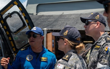 Public tours Mexican Navy frigate during RIMPAC 26 open ship event