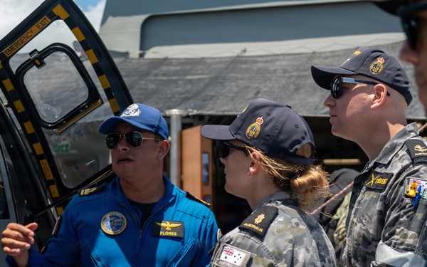 Public tours Mexican Navy frigate during RIMPAC 26 open ship event