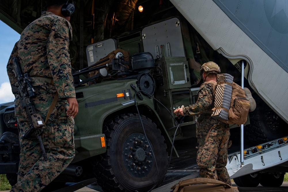U.S. Marines insert a NMESIS into the Batanes Islands during KAMANDAG 10