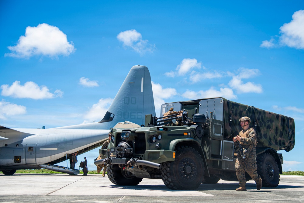 U.S. Marines insert a NMESIS into the Batanes Islands during KAMANDAG 10
