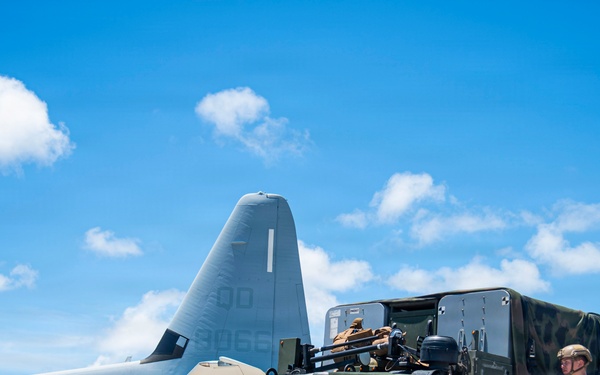 U.S. Marines insert a NMESIS into the Batanes Islands during KAMANDAG 10