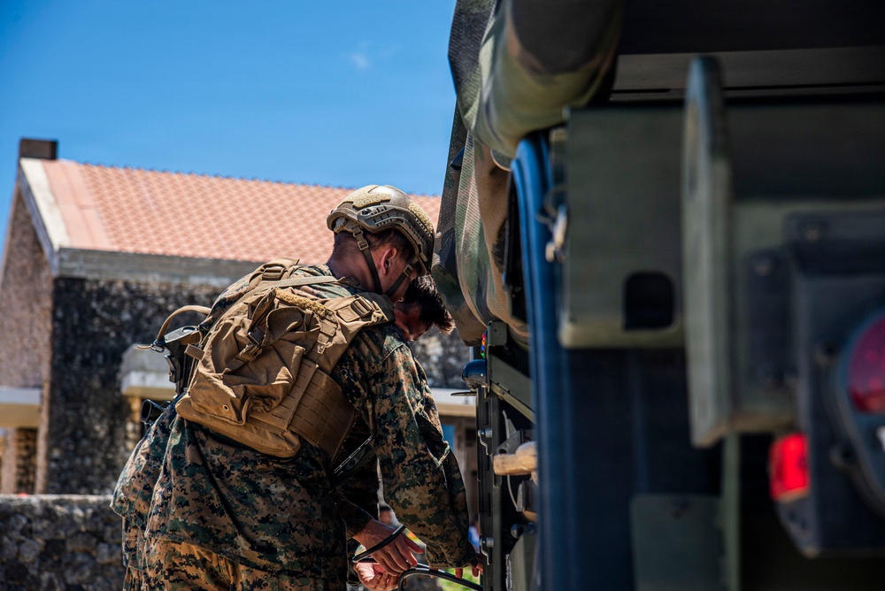 U.S. Marines insert a NMESIS into the Batanes Islands during KAMANDAG 10