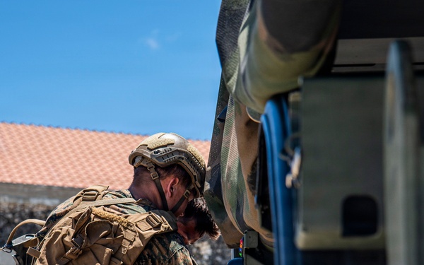 U.S. Marines insert a NMESIS into the Batanes Islands during KAMANDAG 10