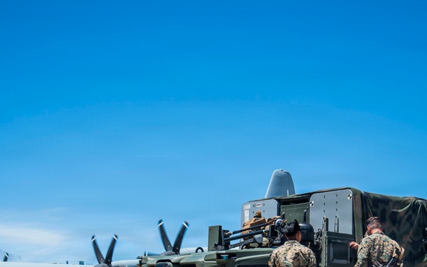 U.S. Marines insert a NMESIS into the Batanes Islands during KAMANDAG 10