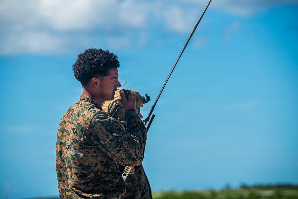 U.S. Marines insert a NMESIS into the Batanes Islands during KAMANDAG 10