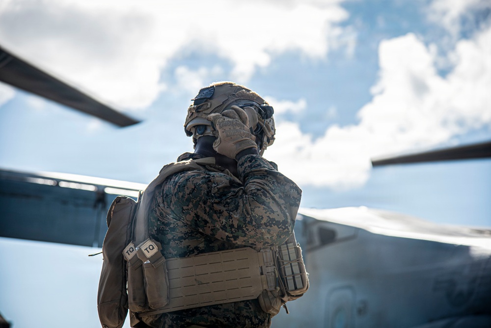 U.S. Marines insert a NMESIS into the Batanes Islands during KAMANDAG 10
