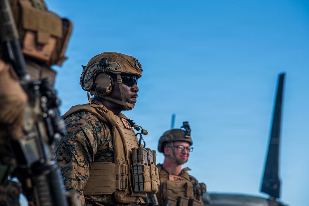 U.S. Marines insert a NMESIS into the Batanes Islands during KAMANDAG 10