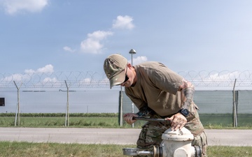 110th Civil Engineers Bolster Aviano Safety with Hydrant Testing