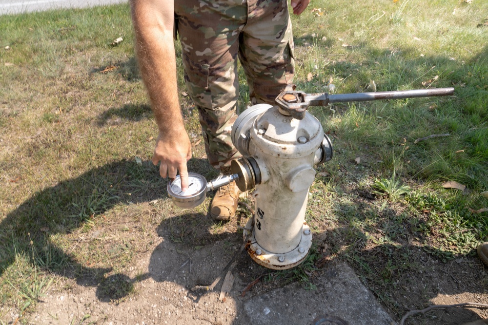 110th Civil Engineers Bolster Aviano Safety with Hydrant Testing