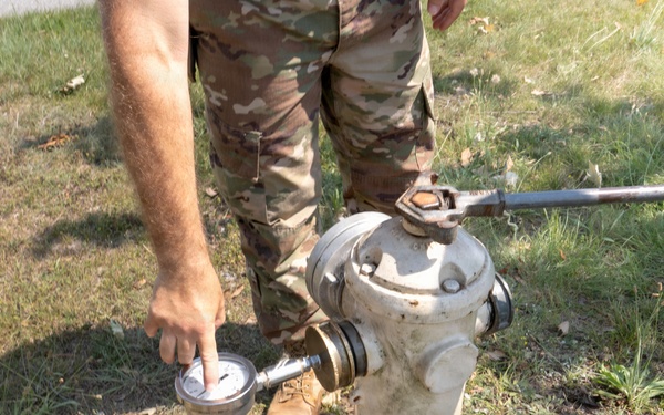 110th Civil Engineers Bolster Aviano Safety with Hydrant Testing