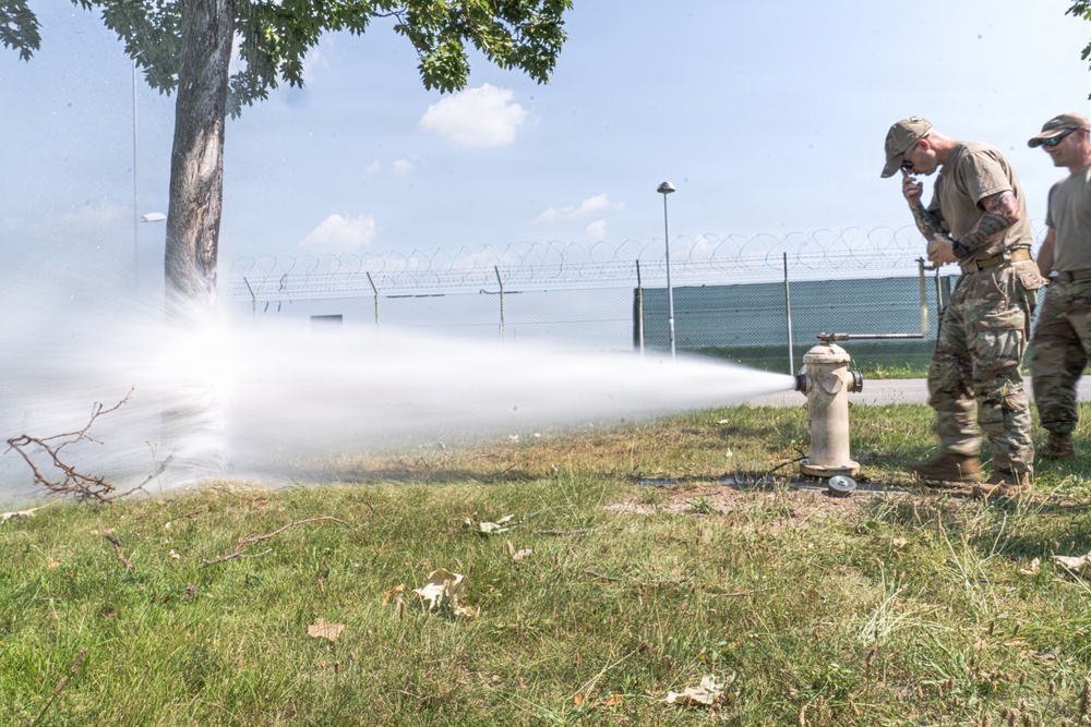 110th Civil Engineers Bolster Aviano Safety with Hydrant Testing