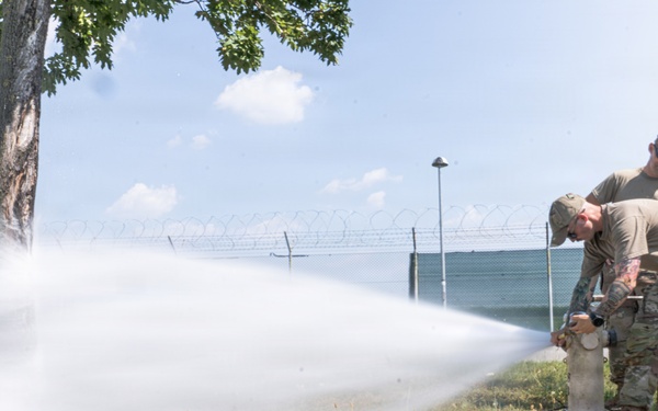 110th Civil Engineers Bolster Aviano Safety with Hydrant Testing
