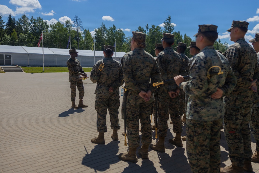 U.S. Marines host Corporals Course in Baltic Sea region