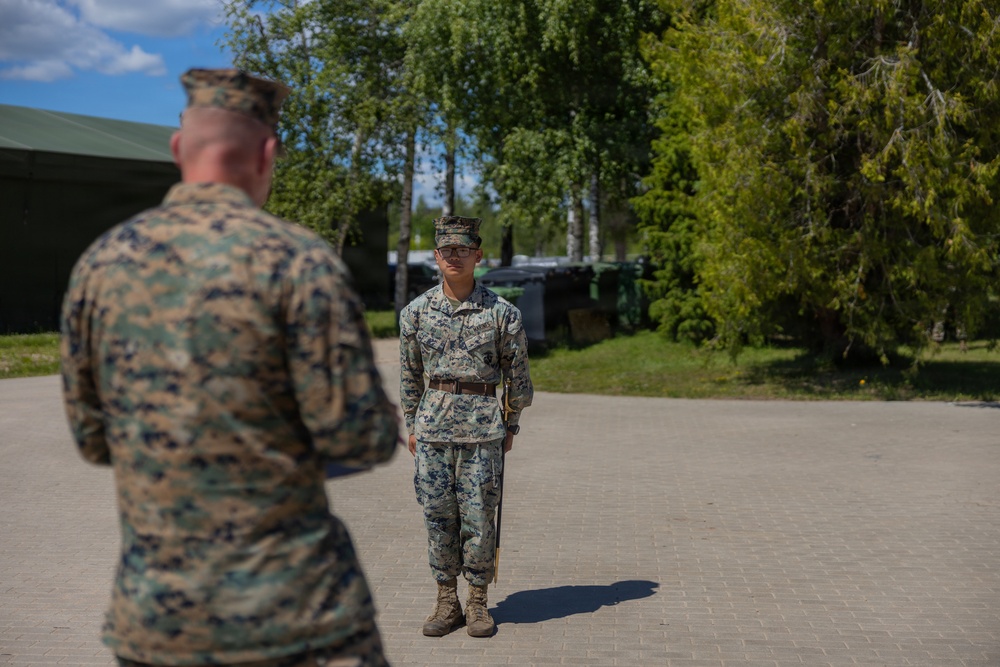 U.S. Marines host Corporals Course in Baltic Sea region