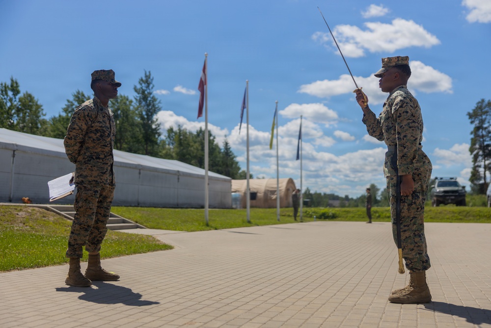 U.S. Marines host Corporals Course in Baltic Sea region