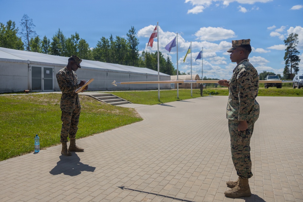 U.S. Marines host Corporals Course in Baltic Sea region