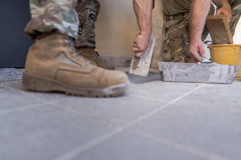 110th Civil Engineering Restores Aviano Living Quarters