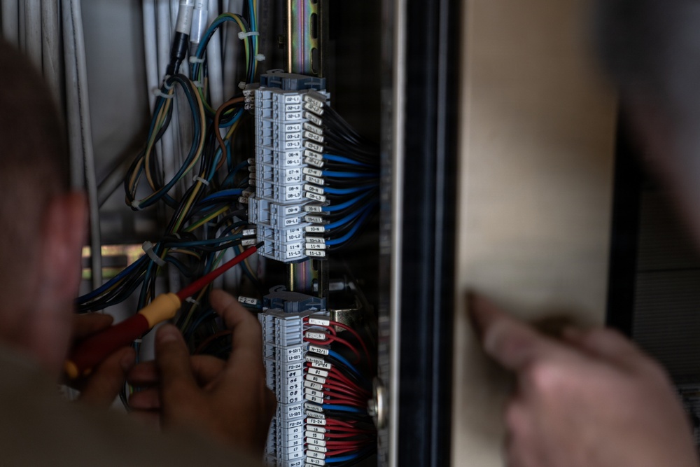 110th Electricians Optimize Water Chlorination