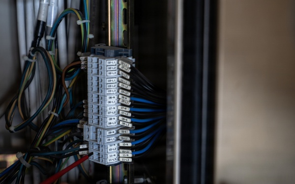 110th electricians assist with water chlorination adjustments