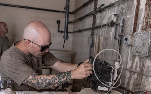 110th WFSM improve Aviano water chlorination