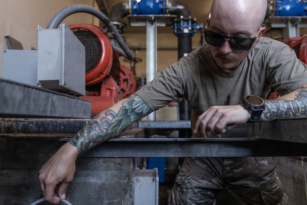 110th WFSM improve Aviano water chlorination