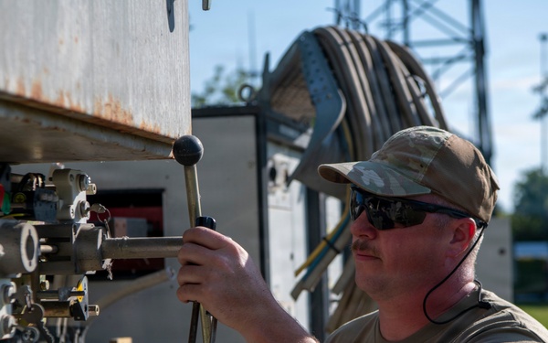 Michigan Air Guardsman Trains at Aviano During Civil Engineer Deployment for Training