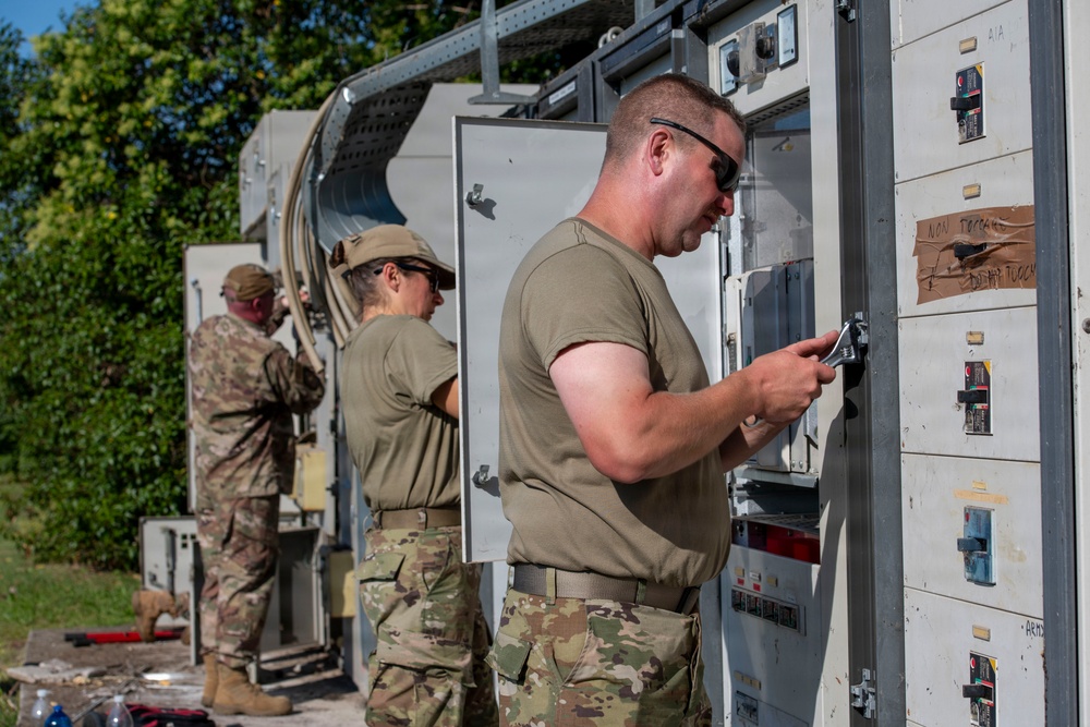 Michigan Air Guardsman Trains at Aviano During Civil Engineer Deployment for Training