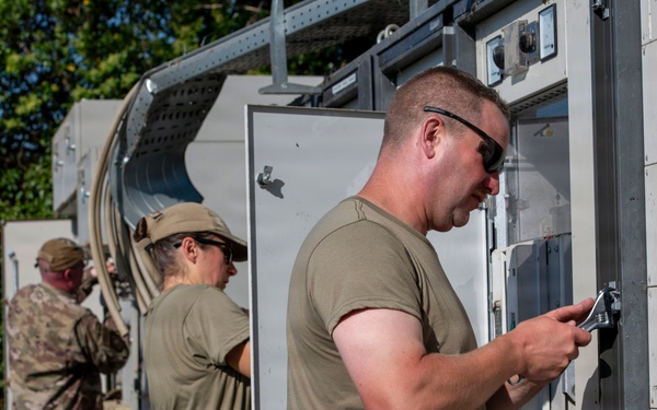Michigan Air Guardsman Trains at Aviano During Civil Engineer Deployment for Training