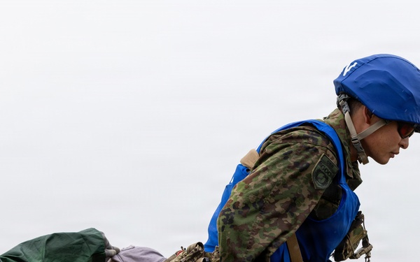 Multinational Soldiers Extract Civilians at Khaan Quest 2026