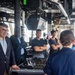 USCGC Midgett (WMSL 757) hosts United States Chargé d’affaires to Singapore
