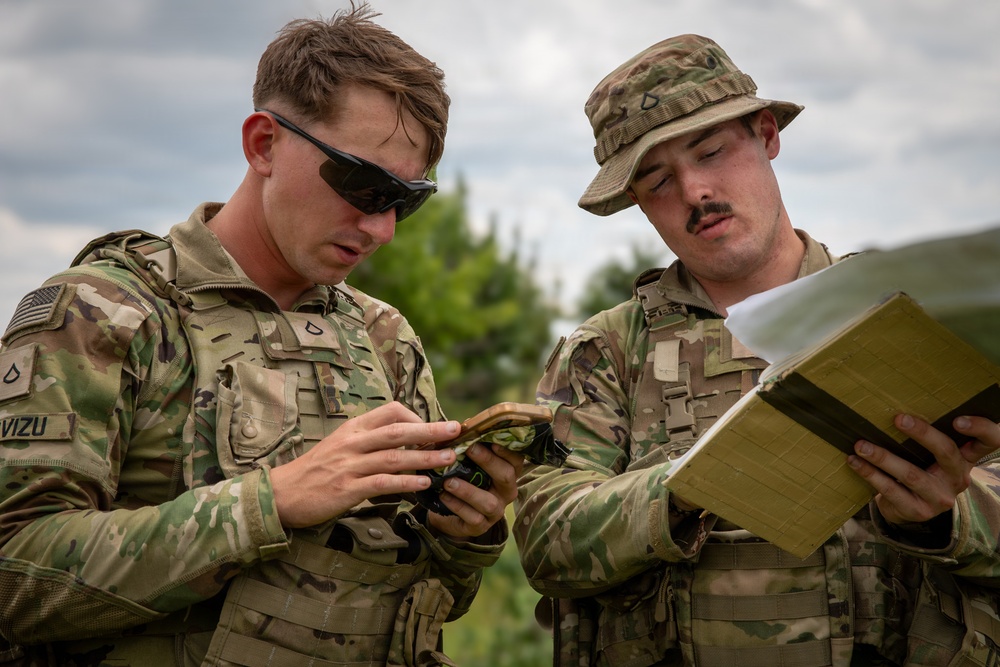 36th Infantry Regiment Soldiers conduct Mortar Training and Evaluation Program at NSTA, Bulgaria
