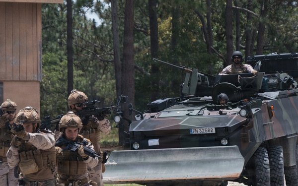 Fleet Exercise 250 | Spanish Marines Conduct Urban Operations Training