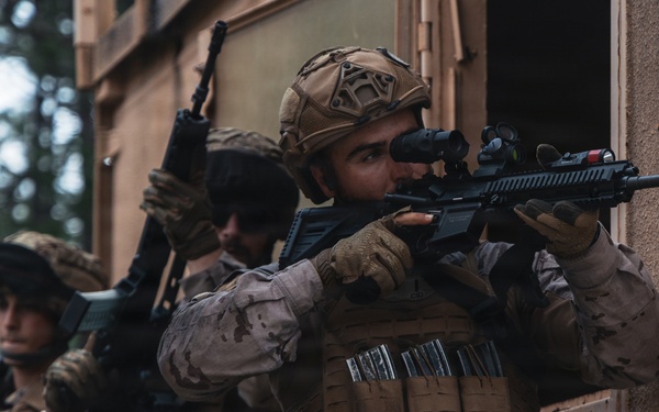 Fleet Exercise 250 | Spanish Marines Conduct Urban Operations Training