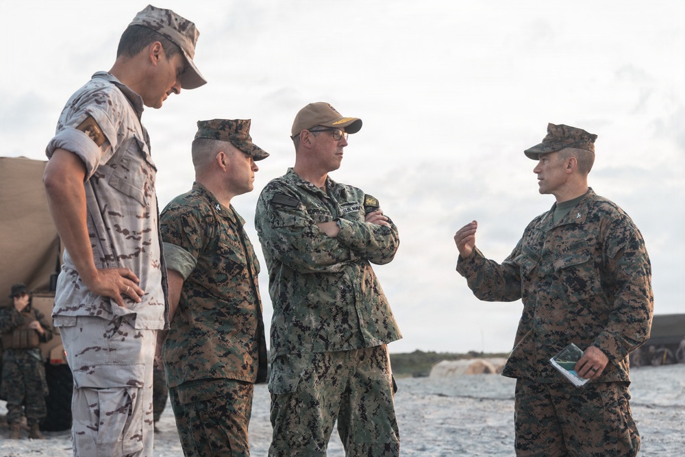 Fleet Exercise 250 | Spanish Marines Conduct Amphibious Assault
