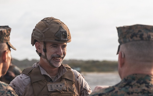 Fleet Exercise 250 | Spanish Marines Conduct Amphibious Assault