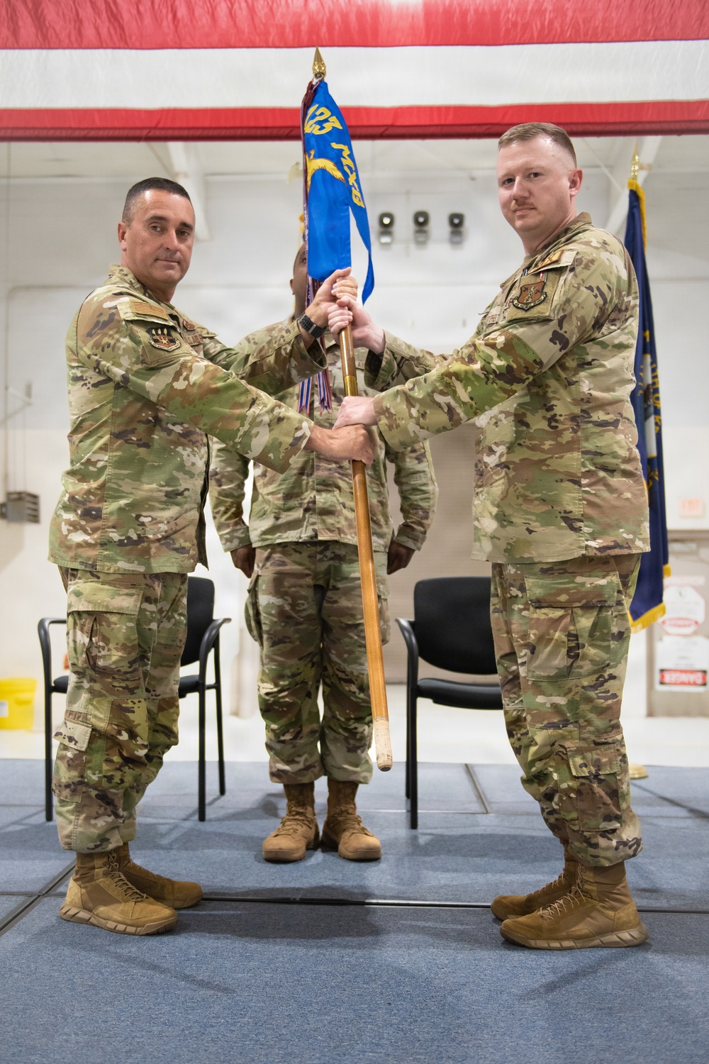 Christopher takes command of 123rd Maintenance Operations Flight