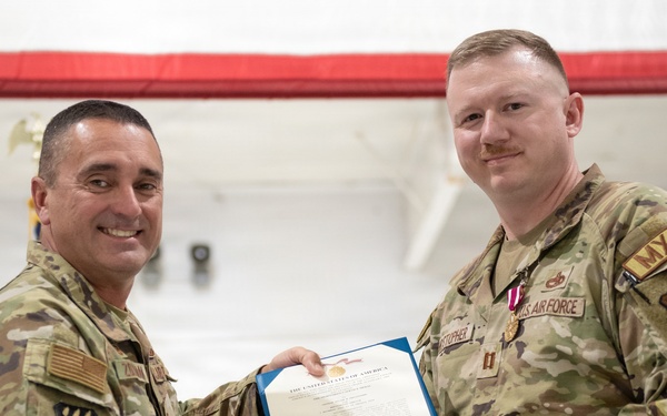 Christopher takes command of 123rd Maintenance Operations Flight